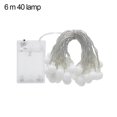 thumbnail image 1 of Injueey Guirnalda de hadas de 3M, 20 LED, 6M, 40LED, guirnalda de luces LED a prueba de agua para árbol de Navidad, boda, hogar, decoración interior, Iluminación y accesorios Injueey HA023218-00, 1 of 6