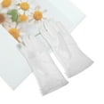 thumbnail image 5 of Unique Bargains 1 Pair Sunblock Mittens Floral Sun Block Driving Gloves for Women White, 5 of 5