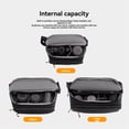 thumbnail image 2 of Cwatcun D133 Medium Camera Chest Bag - Nylon & PVC Waterproof, Multi-Functional with Adjustable Partition Storage, Shoulder/Handheld/ Design, Tripod Strap, Scratch-Resistant for DSLR/Mirrorless, 2 of 6