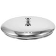 thumbnail image 1 of Tapa para dispensadores de bebidas: cubierta de acero inoxidable tipo domo para dispensadores de bebidas de 17 mm, tapa de repuesto para cubo de almacenamiento de tarro de cristal de boca ancha., 1 of 6