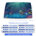 thumbnail image 4 of Aquarium Background Stickers  - Cartoon Underwater Coral,  Bubbles - Fish Tank Reptile Terrarium Decor Poster, 4 of 6