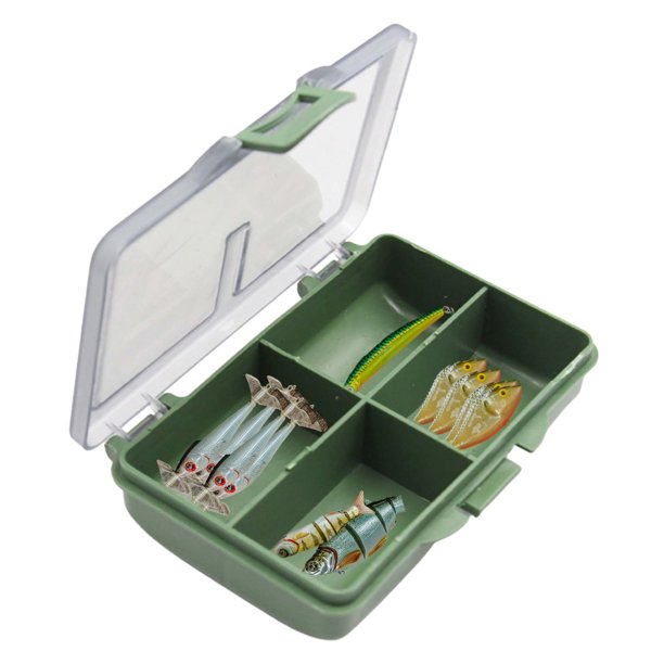 Fishing Tackle Box Small Fishing Lure Organizer Tray Mini Tackle