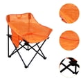 thumbnail image 6 of colaxi Camping Chair Folding Chair Breathable Outdoor Furniture Stable with Storage Bag for Adults for Travel BBQ Garden Backpacking Orange, 6 of 9