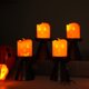 thumbnail image 5 of Luces de noche Halloween LED Vela Luz Decoración de Halloween Linterna de calabaza linterna de calabaza, 5 of 9