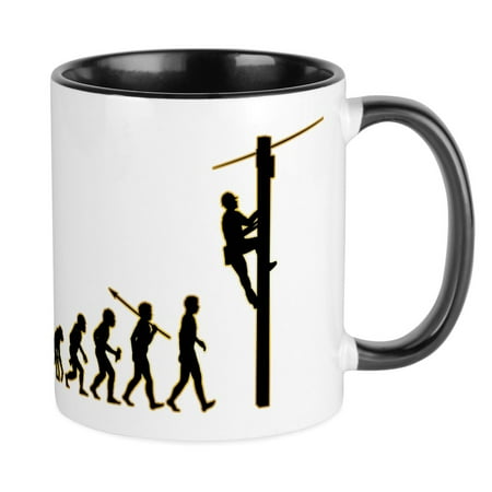 

CafePress - Telephone Technician Mug - Ceramic Coffee Tea Novelty Mug Cup 11 oz