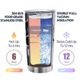 thumbnail image 3 of Vaso de viaje Oasisdream de acero inoxidable con tapa, 600 ml, 3 of 6