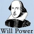 thumbnail image 2 of CafePress - William Shakespeare WILL POWER Infant Bodysuit - Baby Light Bodysuit, Size Newborn - 24 Months, 2 of 4