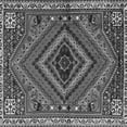 thumbnail image 1 of Ahgly Company Indoor Square Persian Gray Traditional Area Rugs, 8' Square, 1 of 1