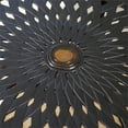 thumbnail image 3 of Noble House Cayman Traditional Outdoor Hexagonal Dining Table in Black, 3 of 4