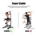 thumbnail image 4 of PCAFRS Power Tower Adjustable Height Dip Station Dip Stand Chin Up Bar Power Tower Workout Dip Stand for Home Gym Strength Training Workout Exercise Fitness, 4 of 5