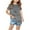 Gray, variant on Nskgu Girl's Tie Dye Printed Short Sleeve T Shirts Crewneck Loose Fit Tunic Tops Summer Casual Blouses Kids Tshirts for Size 3-12 Years under $10