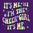 thumbnail image 6 of Wild Bobby Its Me I'm The Cheer Girl Unisex Crewneck Sweatshirt, 6 of 6