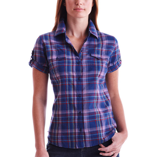 Women's Plaid Camp Shirt