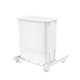 thumbnail image 2 of Rev-A-Shelf RV-814PB 20 Quart Pull-Out Waste Container Trash Can, White, 2 of 4