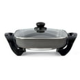thumbnail image 1 of Kenmore Non-Stick Electric Skillet, 12x12" with Glass Lid, Black/Grey, 1 of 7