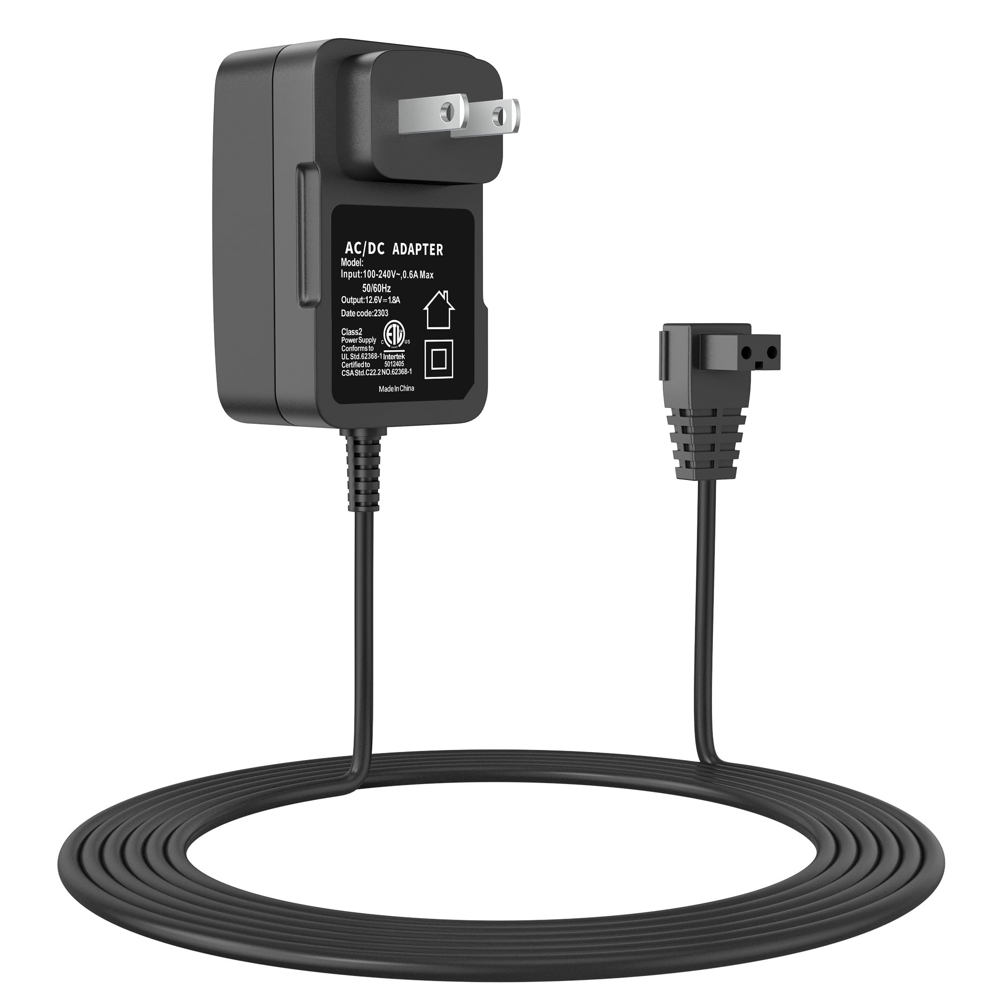 PGENDAR 12.6V Charger Compatible with Ofuzzi Cyber Cordless Robotic Pool Cleaner Compatible with Ofuzzi Cyber/Cyber 1000/Cyber 1200/Cyber 1200 Por Automatic Robotic Pool Vacuum Cleaner Power Adapter