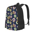 thumbnail image 1 of Fotbe Sloth with Donuts Mochila para Hombre y Mujer - Tela Oxford 600D Resistente - Mochila Impermeable de Gran Capacidad para Escuela, Viajes y Senderismo, 1 of 6