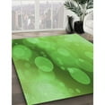 thumbnail image 2 of Ahgly Company Indoor Square Patterned Emerald Green Area Rugs, 8' Square, 2 of 6