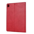 thumbnail image 5 of iPad 10.2 Case, Dteck Folio Case for iPad 8th Generation / iPad 7th Gen / iPad Air (2019) / iPad Pro 10.5 with Built-in Pencil Holder, Premium Leather Auto Sleep/Wake Smart Case w/ Card Slots, Red, 5 of 6