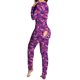 thumbnail image 2 of Puntoco Mujer Abotonado Funcional Abotonado Solapa Adultos Amor Estampado Mono Puntoco Puntoco-8109, 2 of 6