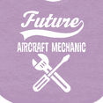 thumbnail image 4 of Inktastic Future Aircraft Mechanic Childs Occupation Boys Baby Bib, 4 of 4