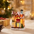 thumbnail image 4 of Gunhay Battery Powered Christmas Village House Decoration with LED Light, E, 4 of 7