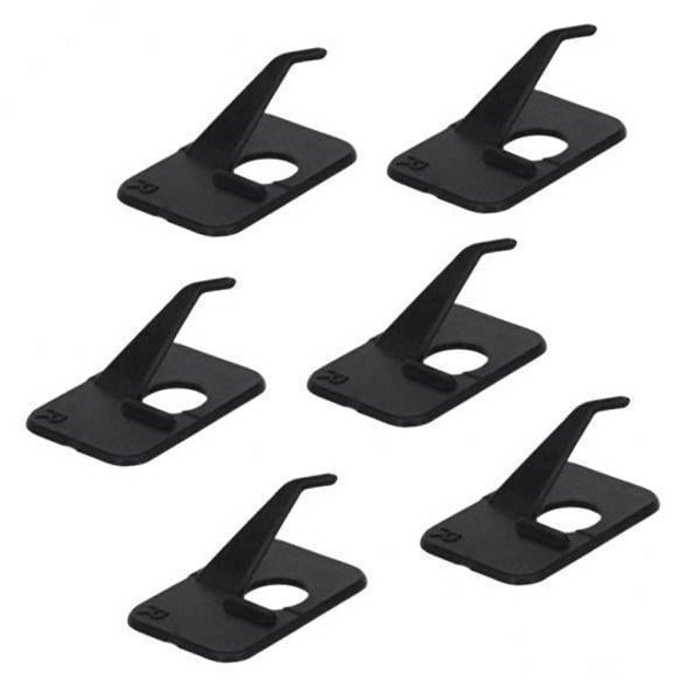 koolsoo 4x 6Pcs Rest, Right Hand / Left Hand Plastic Rests, Recurve