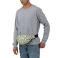 thumbnail image 3 of Easygdp Green Snake Fanny Pack for Men Women,Fashion Waist Packs,Travel Hiking Chest Bag Daypack, 3 of 7