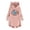 Pink, variant on Tbopshirt Hoodies Pullover Hooded Sweatshirts for Women,Plus Size Essential Crewneck Sweatshirts Christmas Plush Hooded Long Sleeve Pullover Print Top