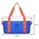 thumbnail image 2 of Bolsa de viaje Oxford de color contrastante para mujer para vacaciones (azul claro) Ehuebsd Para Estrenar, 2 of 7
