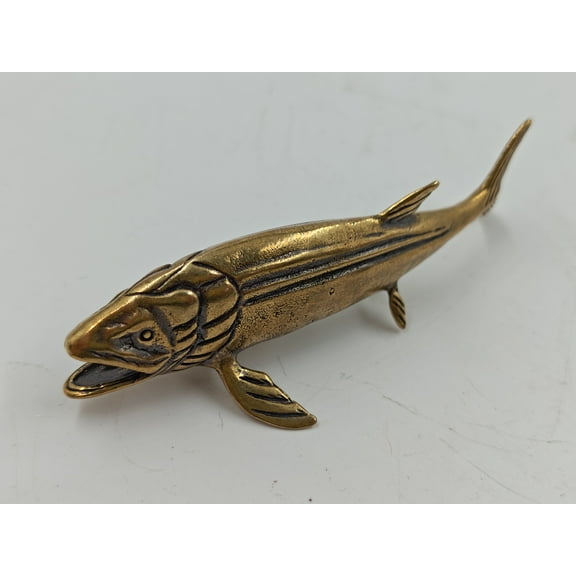 Solid Brass Mini Whales, Animal sharks dolphins Fish Sculpture Statue Figurine Home Ornaments  Figurines Gift Vintage tabletop