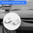 thumbnail image 2 of Clip de ceja para lluvia de coche, Deflector de lluvia y viento, Clips de ajuste metálico de repuesto para Heko G3, envío C, 10 Uds., 2 of 5