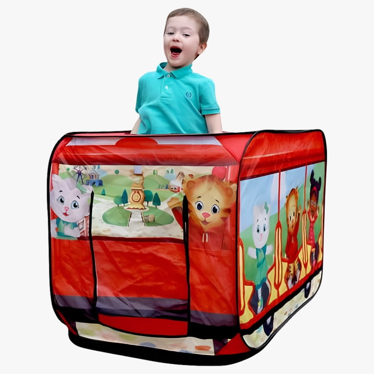 その他 NEIGHBORHOOD POP UP TENT M&M Sales Enterprises Inc Daniel Tiger's Neighborhood Trolley Pop