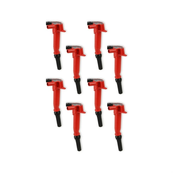 MSD 82748 Ignition Coils - Red - Set of 8