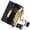 Black, variant on Men's pop-up wallet, PU leather credit card holder, RFID blocking wallet with ID window, ultra-thin and minimalist, 5-9 card slots