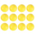 thumbnail image 1 of IDEANATEGRATE 12Ud Pelotas De Golf Amarillas Para Accesorios De Entrenamiento Y En Casa, 1 of 7