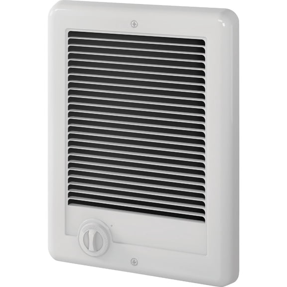 Cadet Com-Pak Electric Wall Heater Complete Unit with Thermostat Model: CSC151TW, Part: 67509, 5120 BTU, 120 Volt, 1500 Watt, White