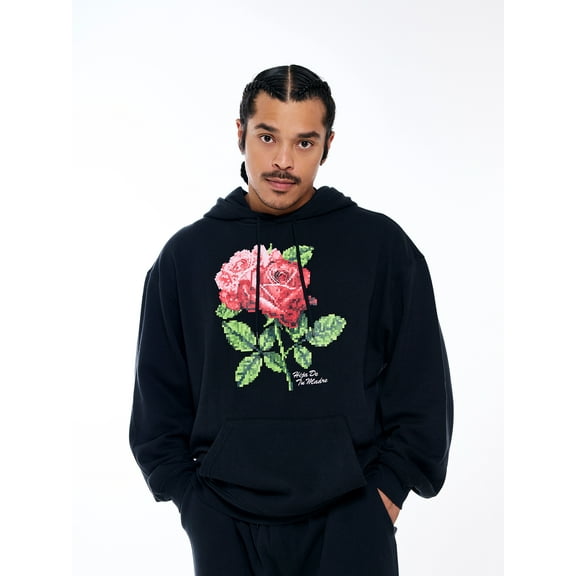 Hija De Tu Madre, Unisex Graphic Hoodie, Roses, Sizes XS-3XL