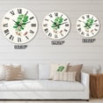 thumbnail image 4 of Designart 1 in Quartz Farmhouse Wall Clock, 4 of 5