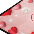 thumbnail image 2 of Coolnut Valentine's Day Love Heart Kitchen Rug, 39"x20" Non-Slip Bath Rugs, Anti Fatigue Runner Comfort Floor Mat for Kitchen Washroom Bedroom, 2 of 7