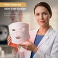 thumbnail image 5 of Red Light Therapy Mask for Face, 850NM Near Infrared with 3 Modes, Soft Silicone LED Light Therapy Face Mask for Home, Travel & Daily Skin Care, 5 of 9