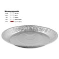 thumbnail image 4 of Pactogo 12" Aluminum Pie Pan, 50 Count, 4 of 6