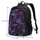 thumbnail image 5 of Balery Lilac Mochila con carga USB para hombre y mujer - Mochila impermeable y antirrobo para laptop con puerto USB para viajes, trabajo, 5 of 7
