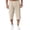 Beige, variant on Riforla Mens Solid Color Casual Pants Japanese Sports Slim Pants Feet Mens Casual Shorts Blue L