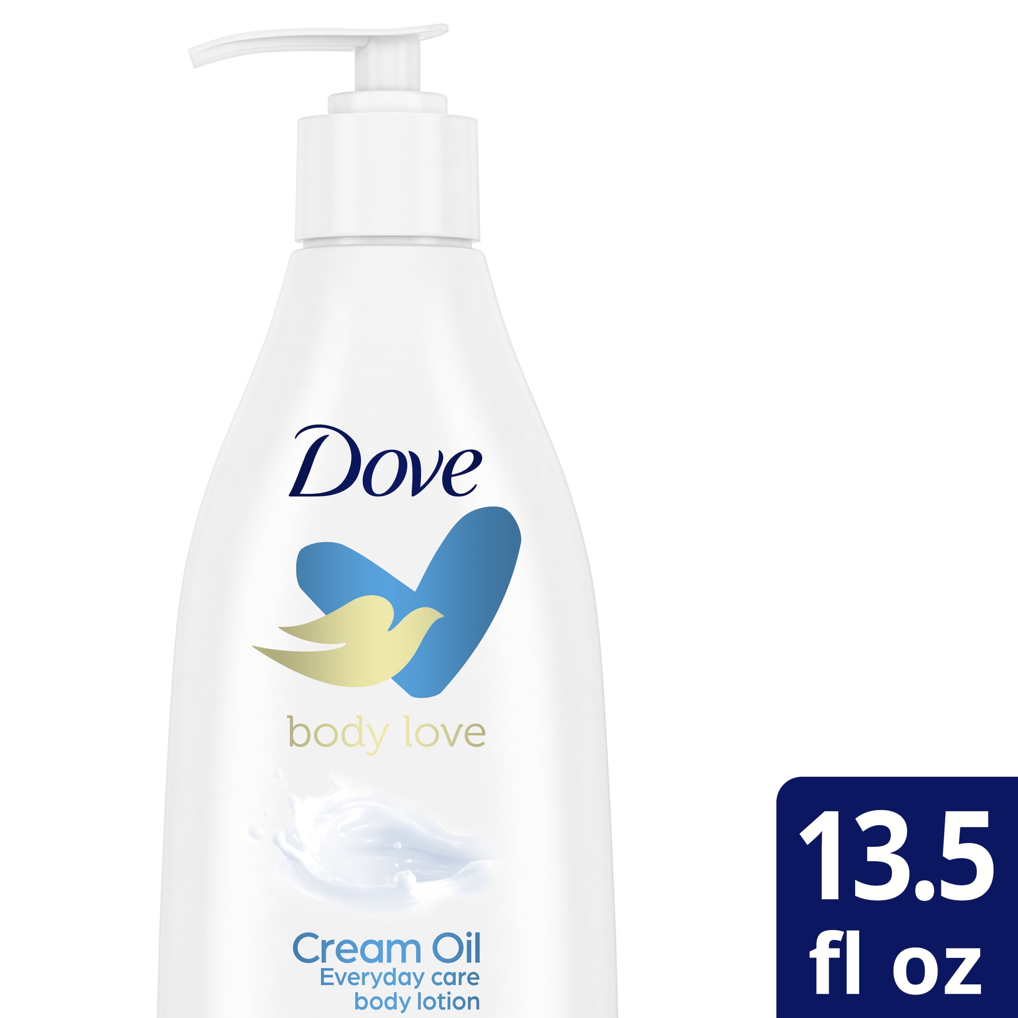Dove Body Love Cream Oil Everyday Care Body Lotion fl Oz - Walmart.com