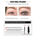 thumbnail image 7 of SDOHIG Small Brush Japanese Style Curling Mascara, Black, Non-Smudging and Long-Lasting, Defines and Lifts Lashes, Lightweight and Clump-Free, 3ml, 7 of 7