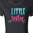 thumbnail image 4 of Inktastic Little Sister, Younger Sister, Arrow, Sibling Women's T-Shirt, 4 of 5