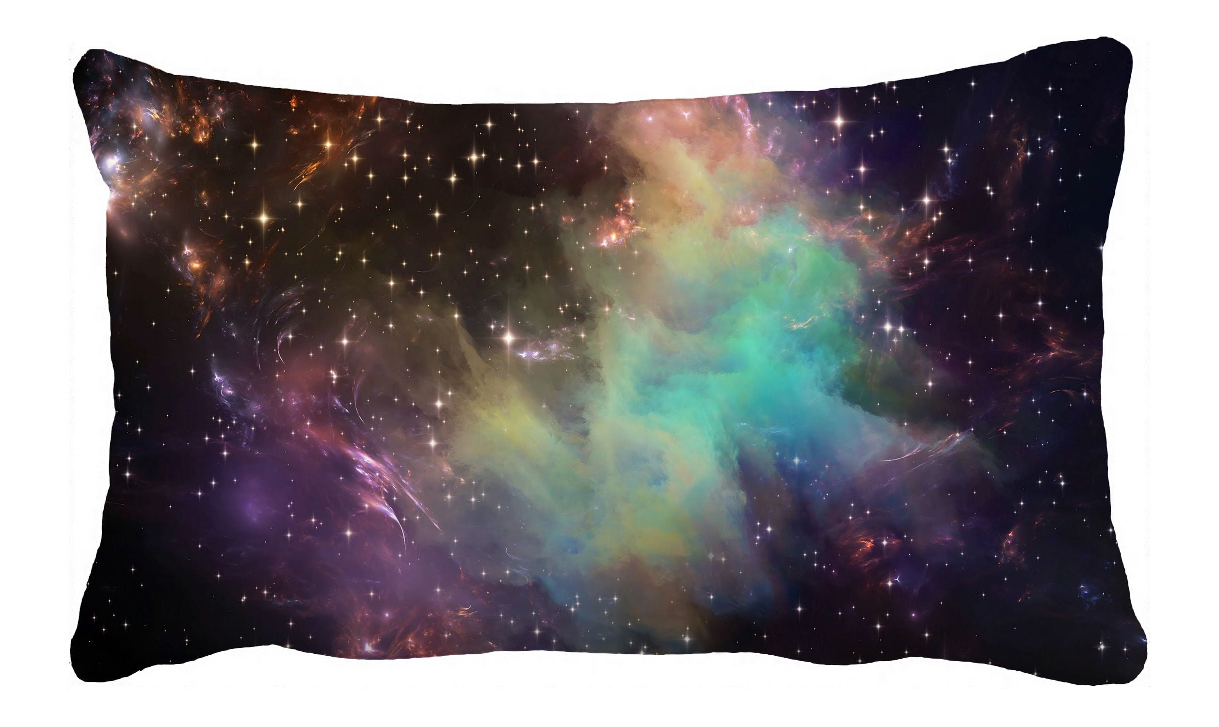 PHFZK Galaxy Space Pillow Case, Nebula Universe Space Pillowcase Throw