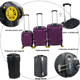 thumbnail image 3 of Set 3 Maletas De Viaje Jony Rigidas 25 Kg 15 Kg 10 Kg Candado Numerico Ruedas 360, 3 of 5