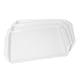 thumbnail image 1 of Bandeja De Comida Bandeja De Almuerzo Bandeja De Plástico Grande 3PCS Bandeja De Comida Colorida Bandeja De Plástico Binaural Engrosada Rectangular Bandejas De Cafetería ANGGREK Otros, 1 of 8